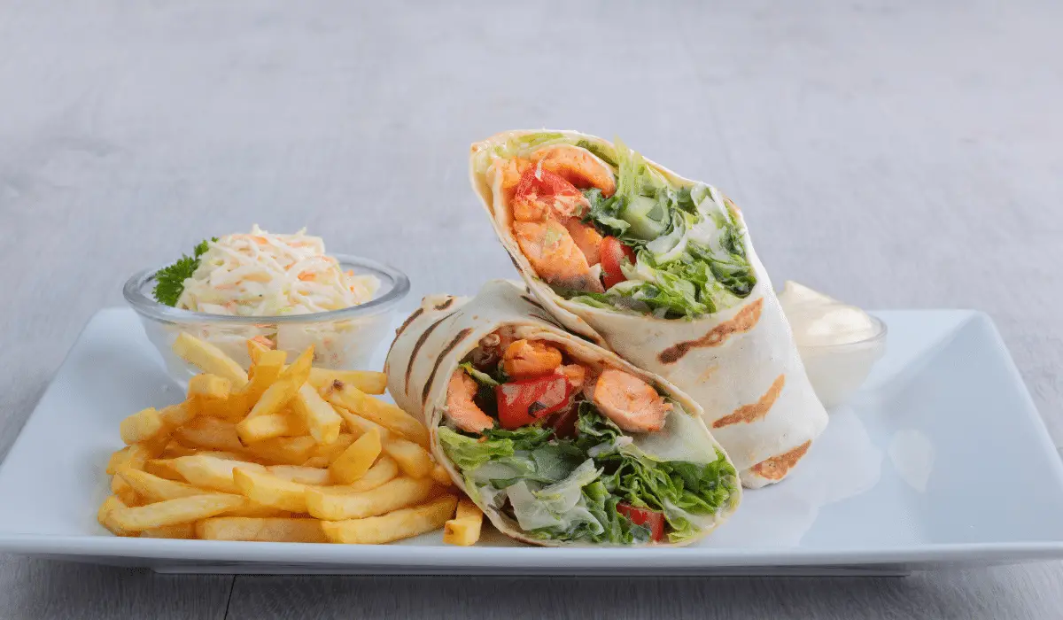 salmon wrap