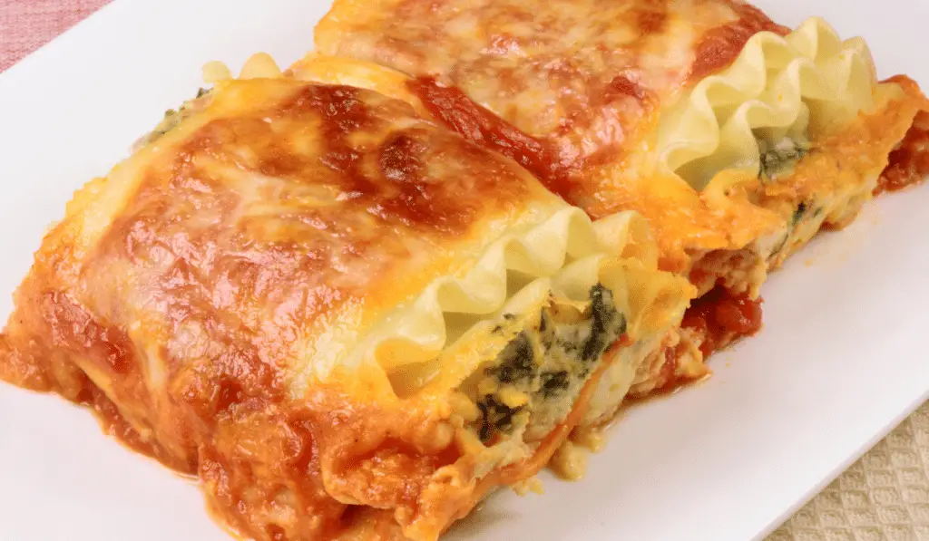 seafood lasagna rolls