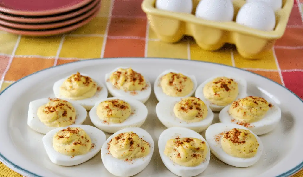 vegan deviled eggs