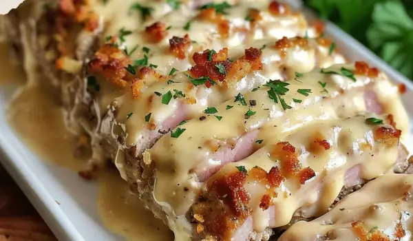 Chicken Cordon Bleu Meatloaf