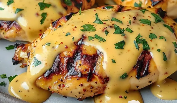 Mexican Chicken with Creamy Cheese Sauce Recipe