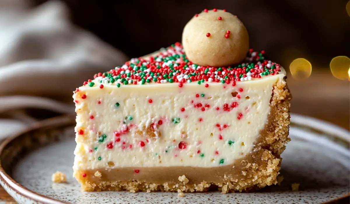 Sugar Cookie Cheesecake