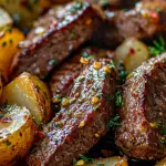 Garlic Butter Steak and Potatoes