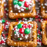 Rolo Pretzels with M&M Candies