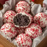 Peppermint Oreo Balls