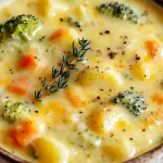 Broccoli Potato Cheese Soup