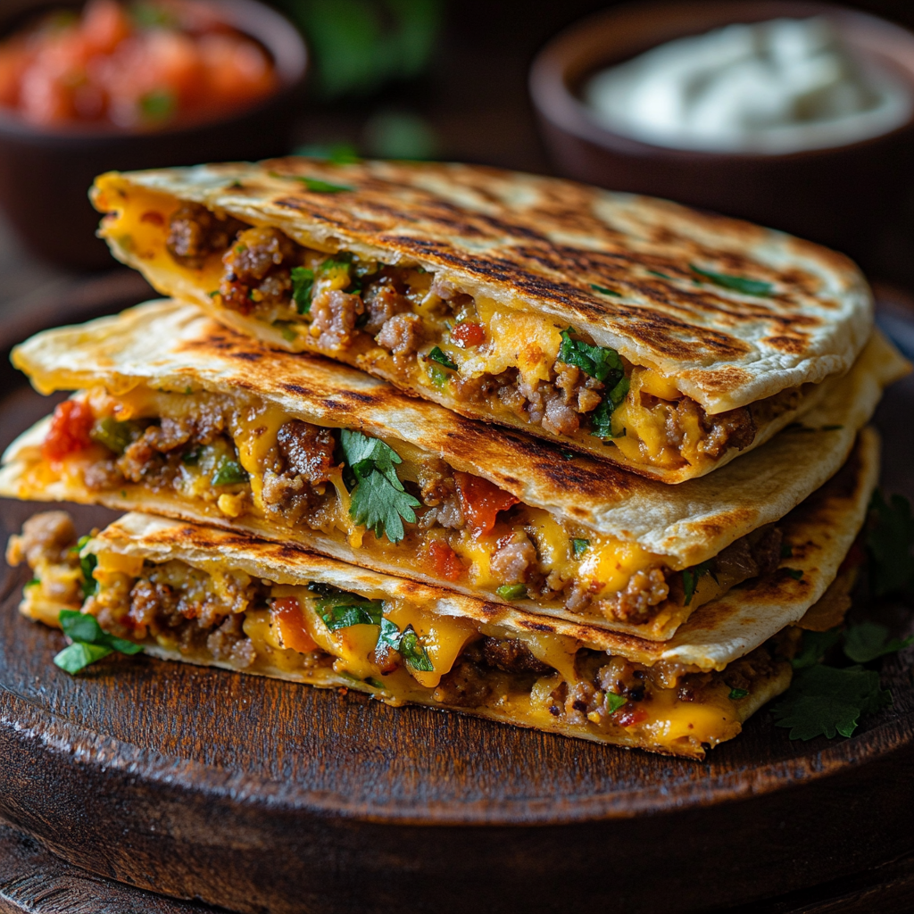 Cheeseburger Quesadillas: The Ultimate Mashup Recipe