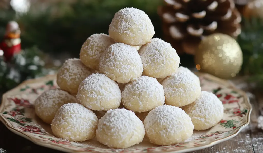 Sweetened Condensed Milk Snowballs