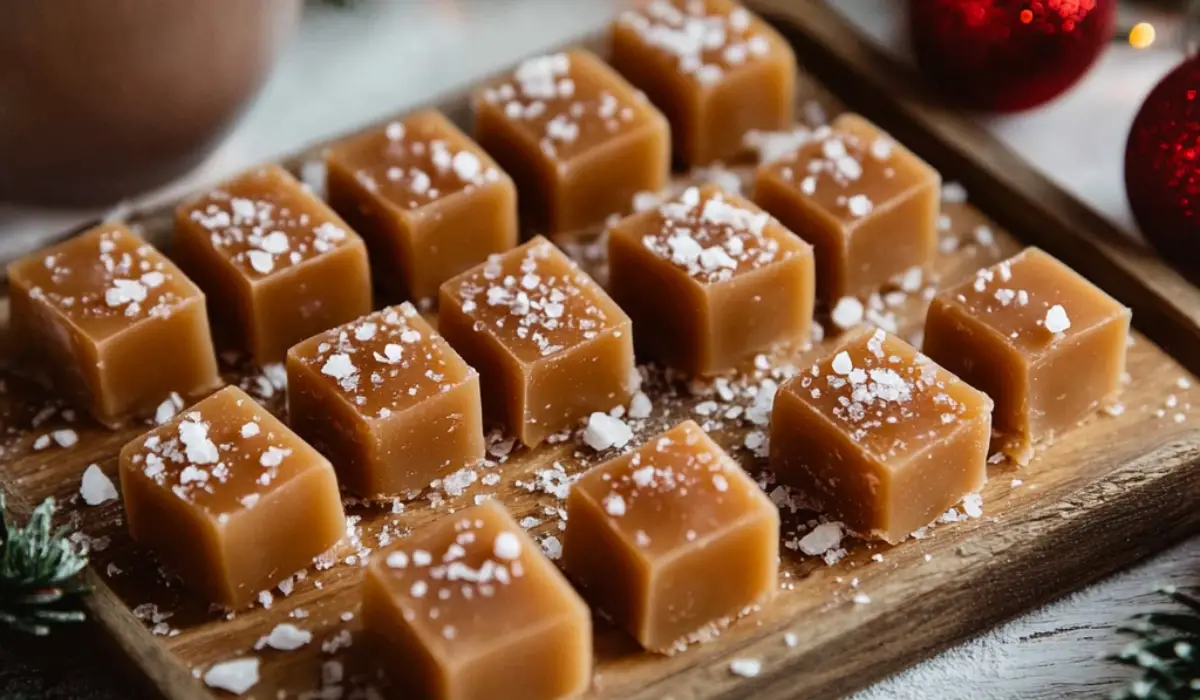 Homemade Salted Caramels