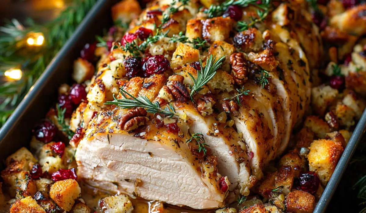 Sheet Pan Herb Roasted Turkey