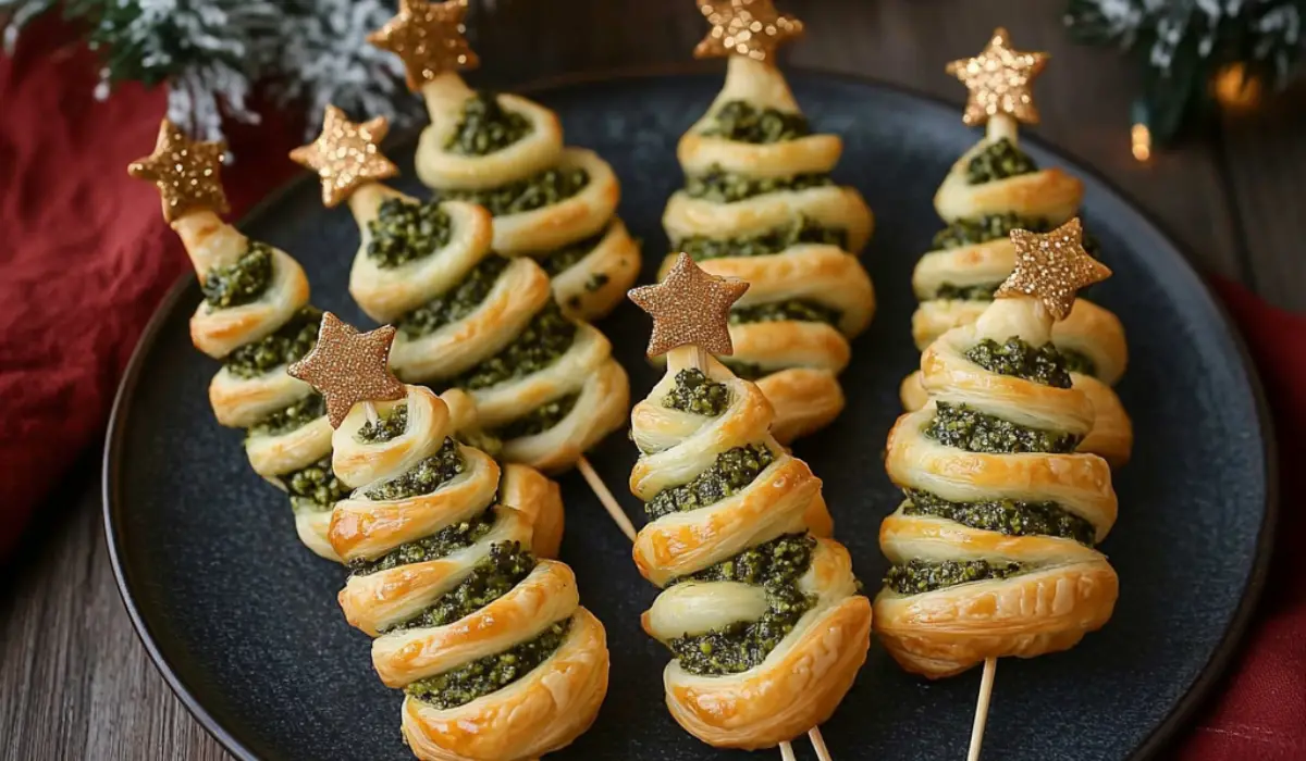 Puff Pastry Christmas Tree