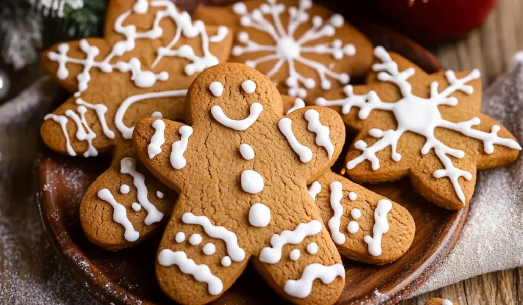 Soft gingerbread cookies