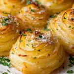 Garlic Parmesan Duchess Potatoes