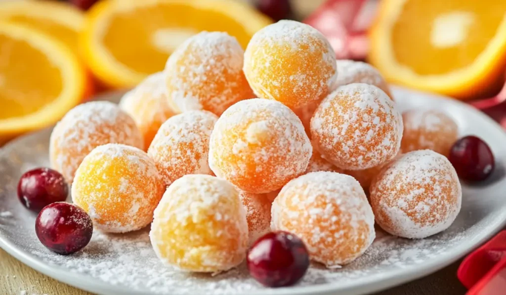 Orange Creamsicle Truffles