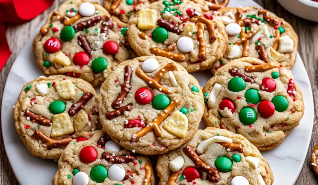 Christmas Kitchen Sink Cookies