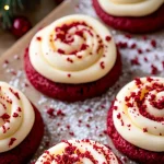 Red Velvet Cupcake Cookies