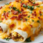 Easy breakfast enchiladas