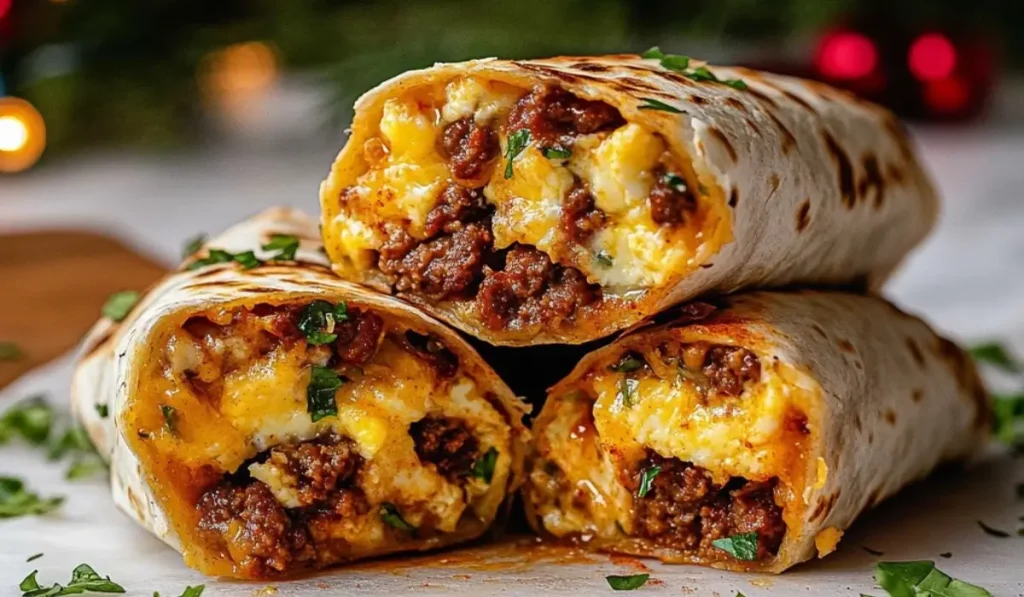 Chorizo Breakfast Burrito