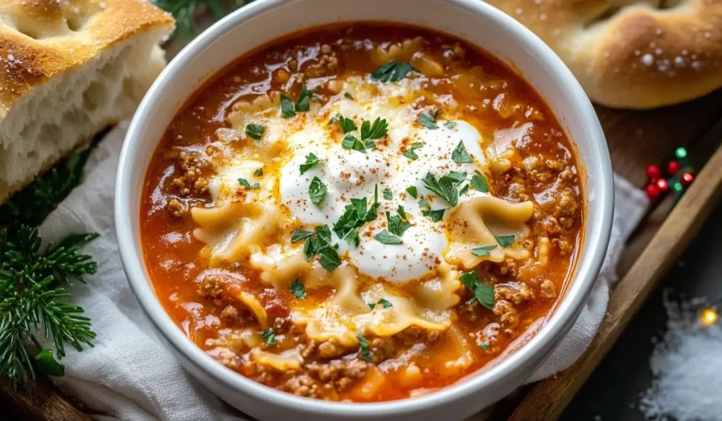 Lasagna Soup