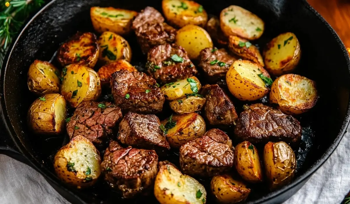 Butter steak bites