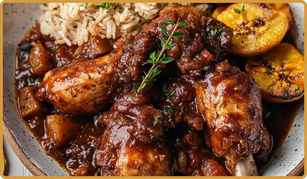 Jamaican Brown Stew Chicken