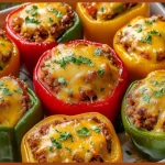 Easy stuffed bell peppers