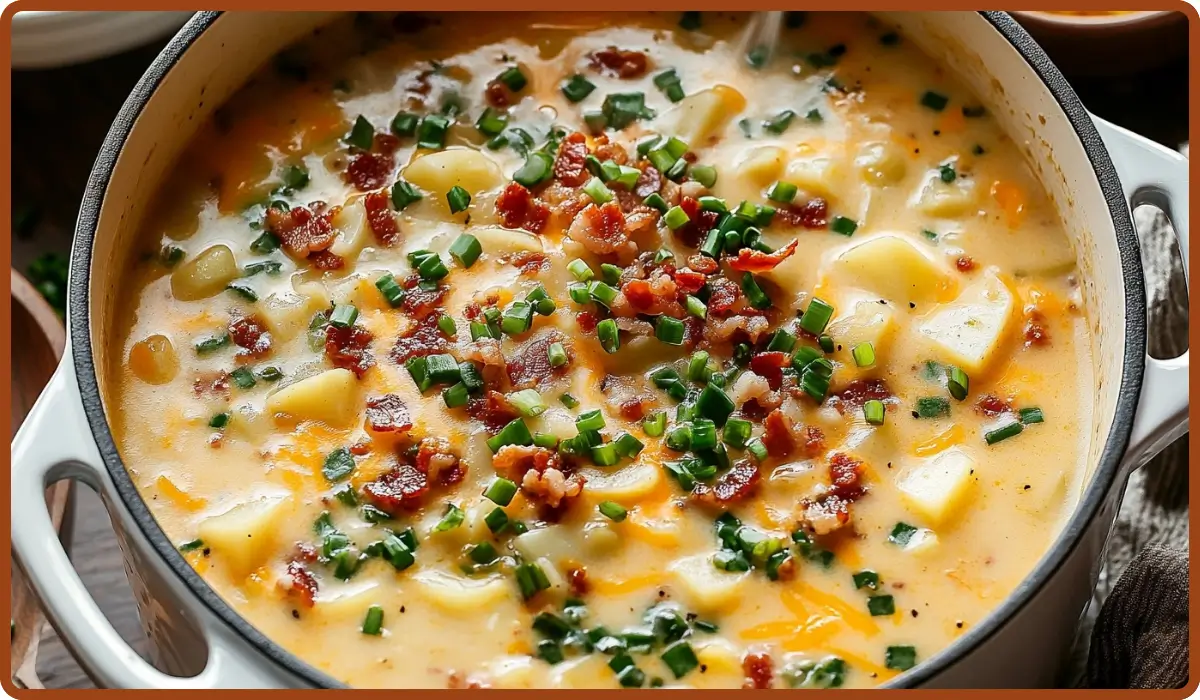 Steakhouse Potato Soup Recipe