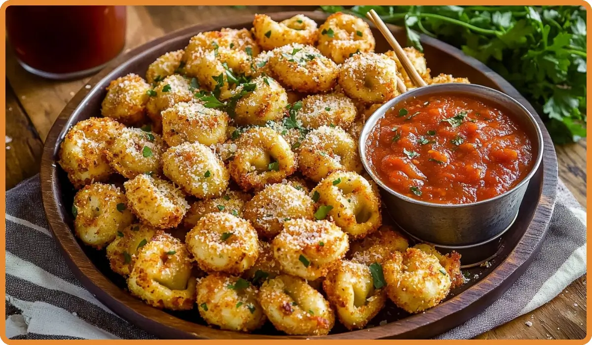 Crispy Tortellini Bites