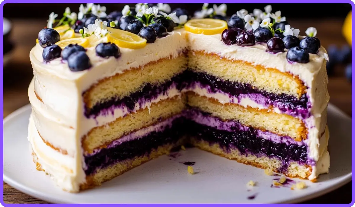 Lemon Blueberry Cake