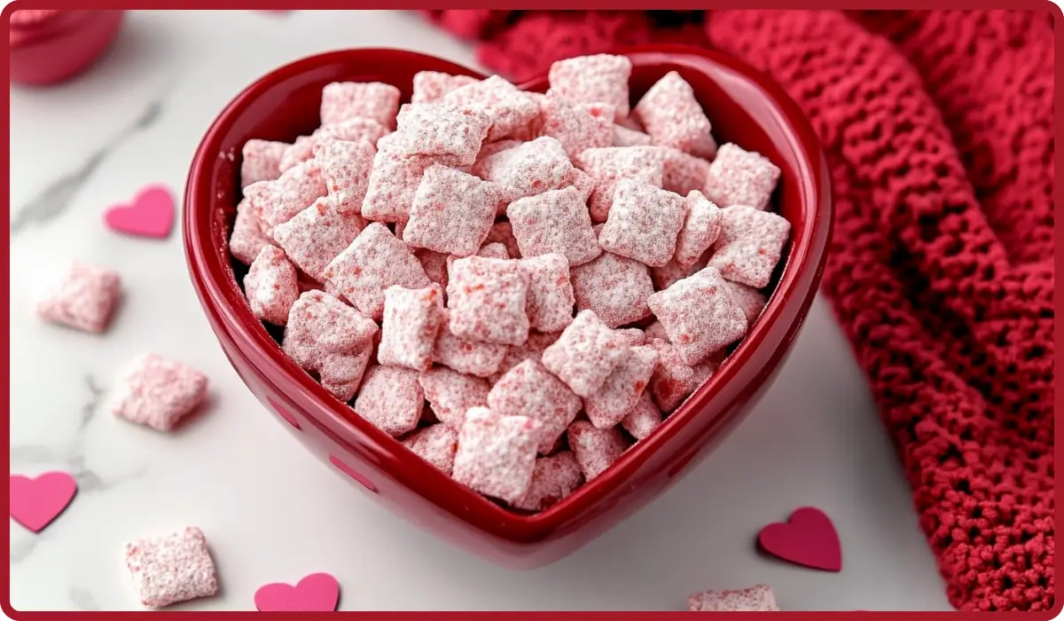 Strawberry Delight Puppy Chow