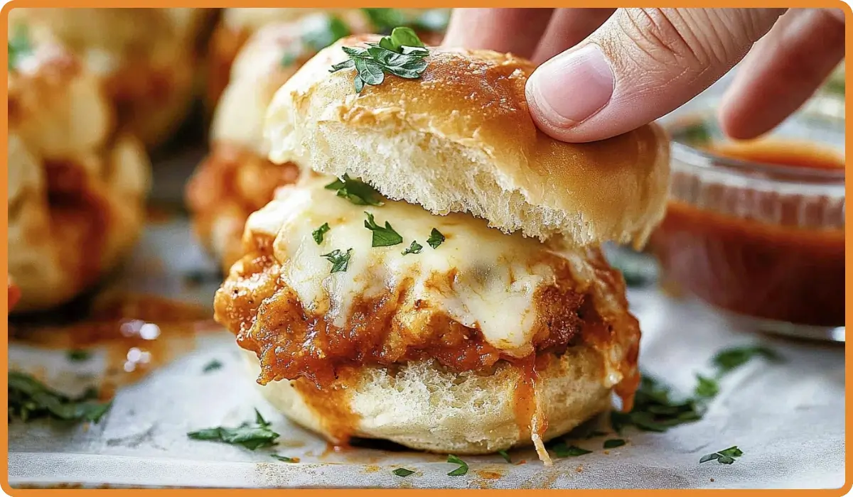 Chicken Parmesan Sliders