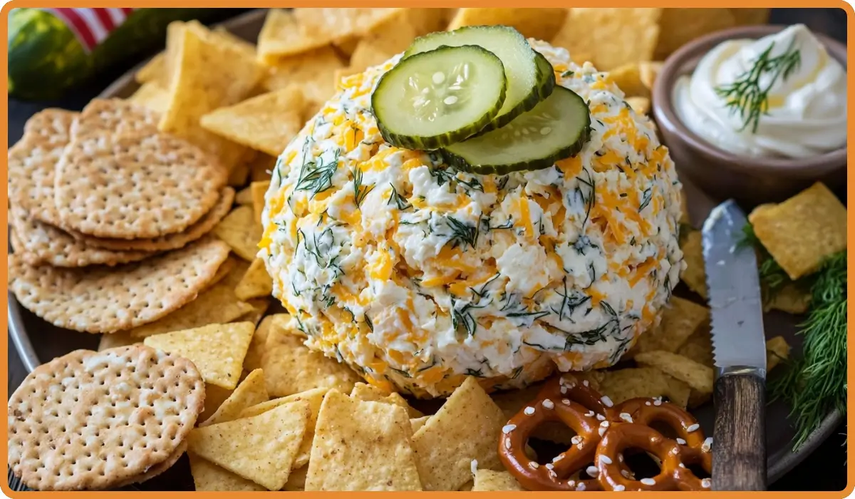 Dill Pickle Cheese Ball