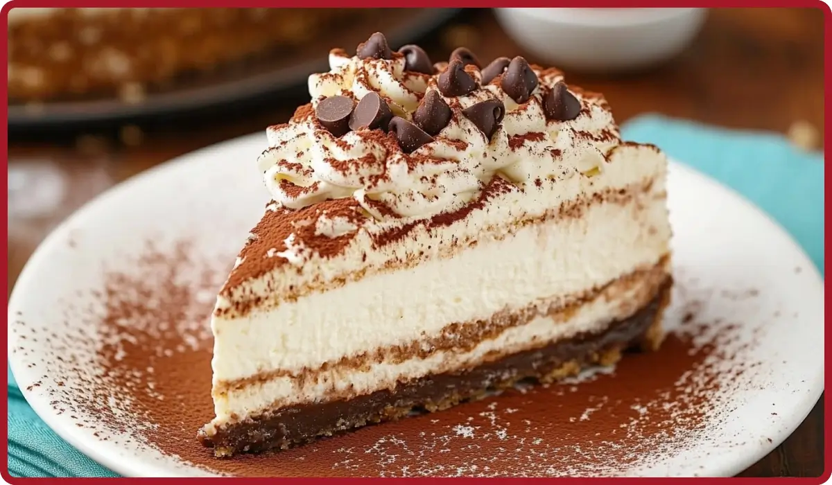 Tiramisu Cheesecake Recipe