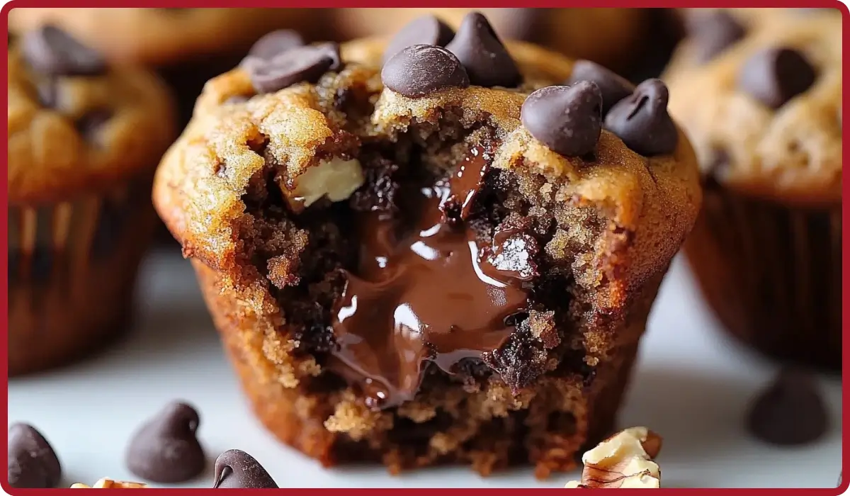 Banana Chocolate Chip Muffins