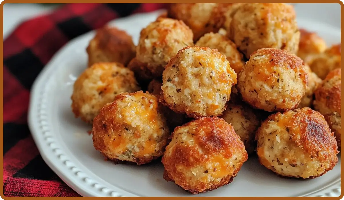 Cheddar Bay Sausage Bites