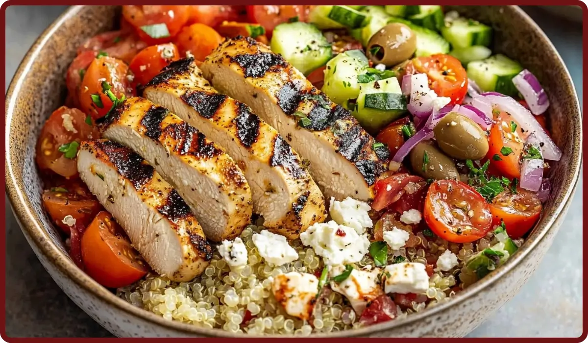 Mediterranean Grilled Chicken