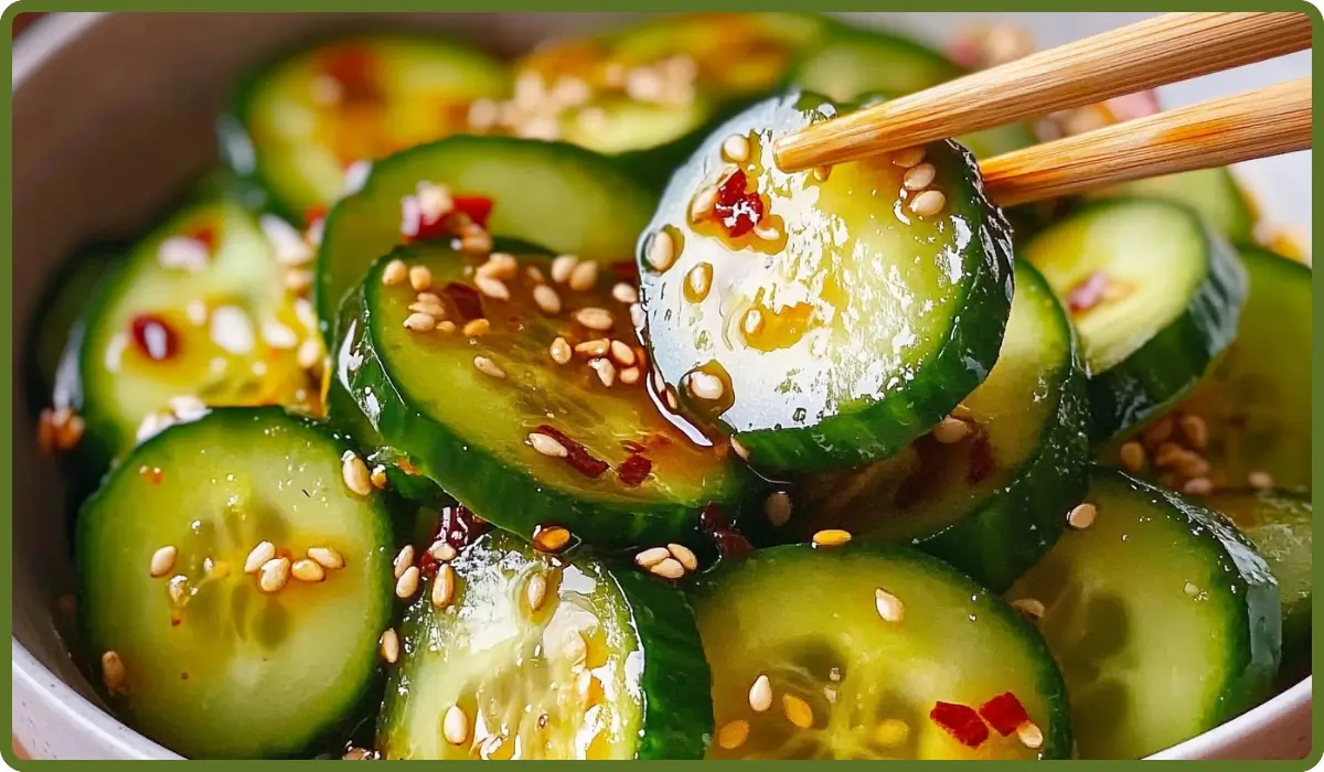 Spicy Asian Cucumber Salad