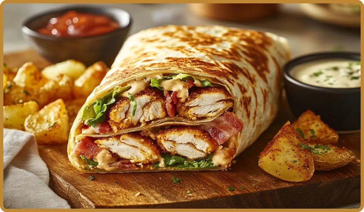 Crispy Chicken Wraps