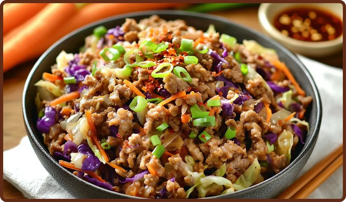 Egg Roll Bowl