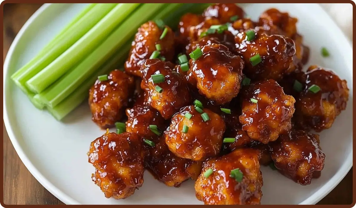 Honey BBQ Popcorn Chicken