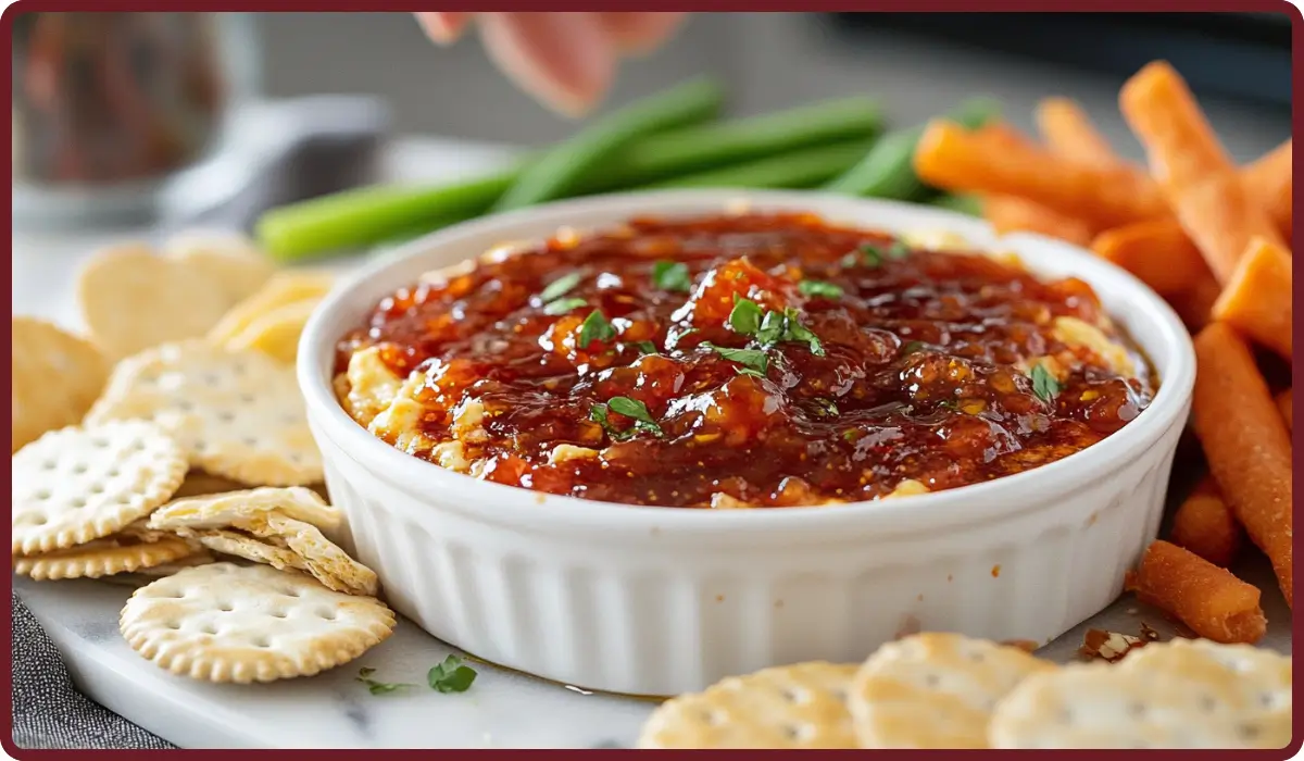 Pepper Jelly Cheese Dip