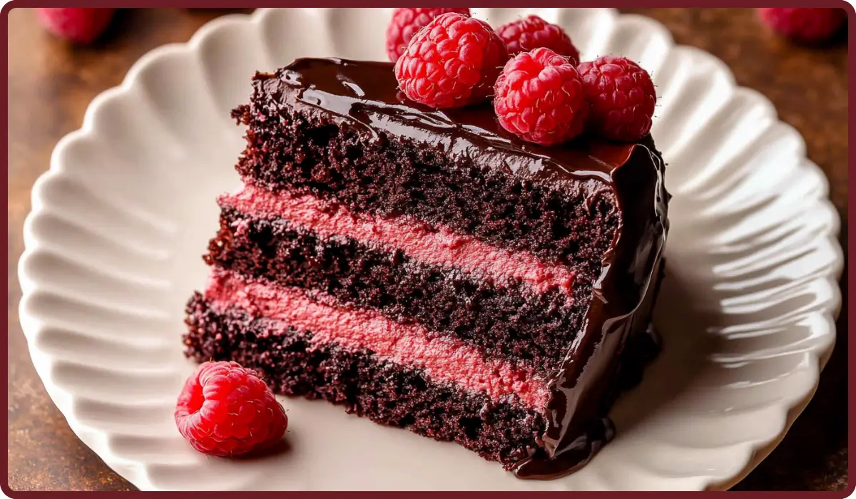 Chocolate Raspberry Cake