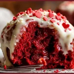 Red velvet cinnamon rolls