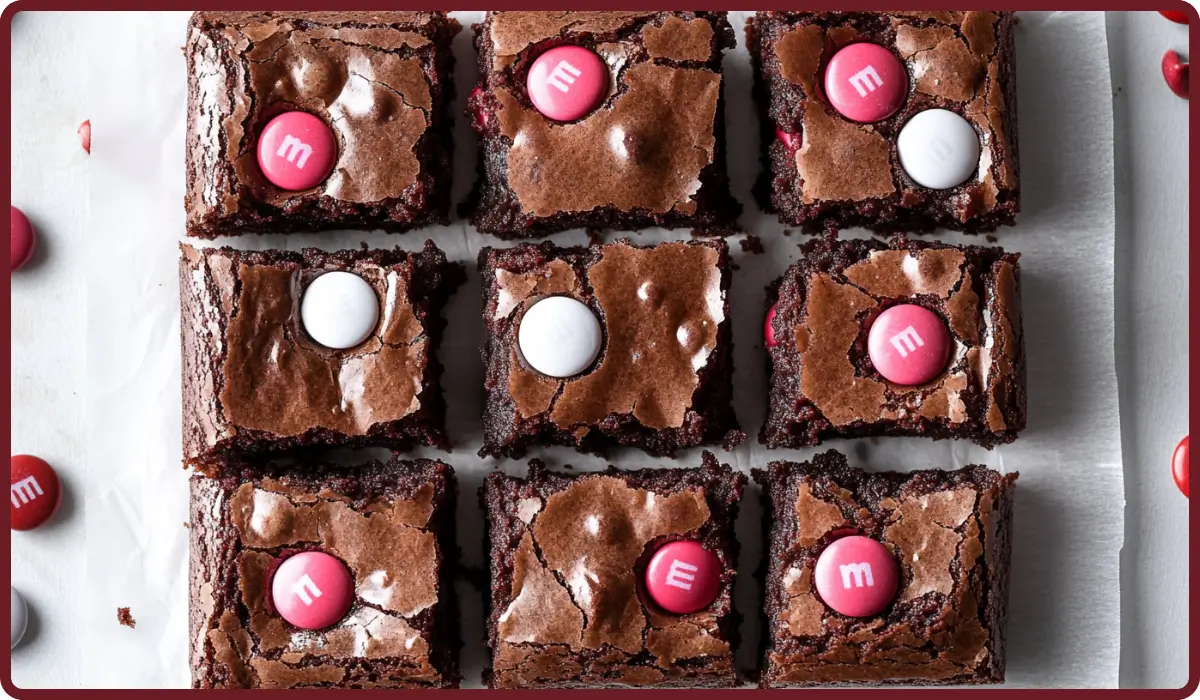 M&M Brownies Recipe